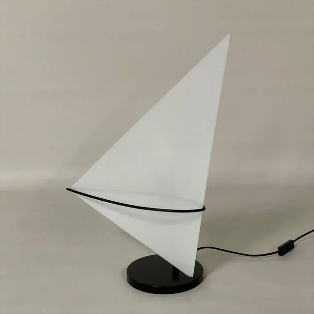 Postmodern Surfer Table Light by Hank Kwint for Kwintart, 1980s For Sale - Image 3 of 10