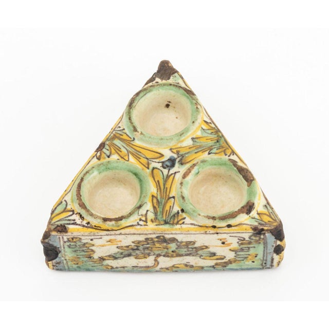 Spanish Ceramic Spice Container, 18th C. For Sale In New York - Image 6 of 9