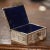 Late 19th Century 19th Century French Napoleon III Silver-Plated Copper Jewelry Box For Sale - Image 5 of 11