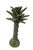 Add a touch of lush, tropical flair to your mantle or tablescape with this exquisite palm tree candle holder. Hand-...