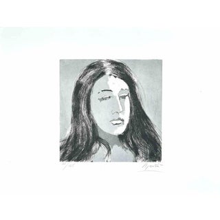 Giacomo Manzú, Inge Edition 31/125, 1970s, Etching For Sale