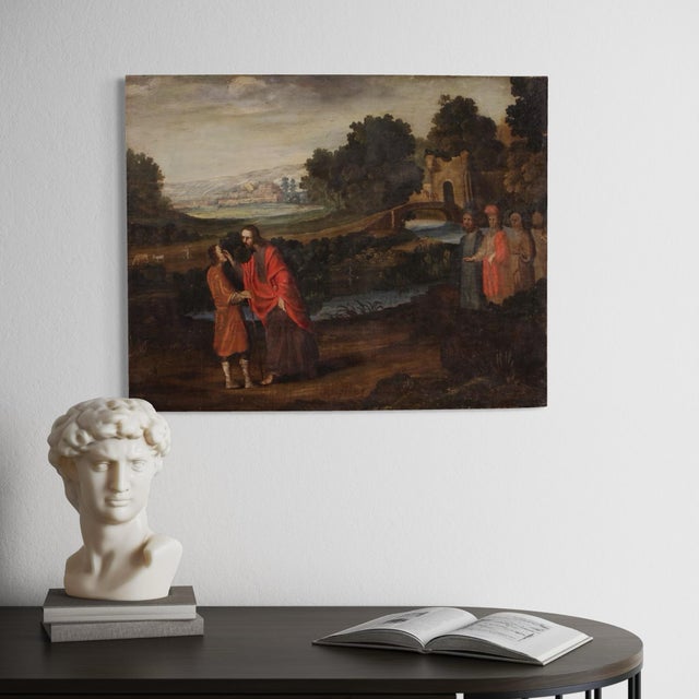 Healing of the Blind Man, 1670, Oil on Canvas For Sale - Image 13 of 16