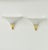Gold Wall Lights in Opaline Glass and Brass from Limburg, Germany, 1970, Set of 2 For Sale - Image 8 of 8