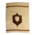 Vintage Ivory and Brown Turkish Mohair Rug - 5'2" x 6'3" For Sale