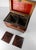 19th Century English Regency Sarcophagus Form Tea Caddy Box in Mahogany Veneer For Sale - Image 11 of 12