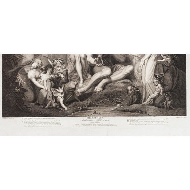 Shakespeare's Midsummer-Night's Dream- Etching-J.P. Simon After J.H. Fussli-1796 1796 For Sale - Image 3 of 4