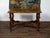 Italian 18th Century Baroque Style Carved Walnut Table with Marquetry Décor For Sale - Image 9 of 12