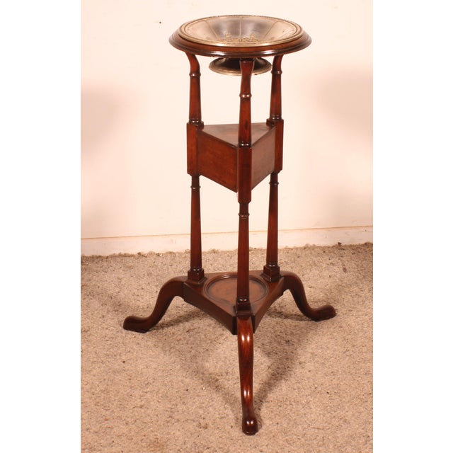 18th Century Mahogany Barber Table For Sale - Image 6 of 15