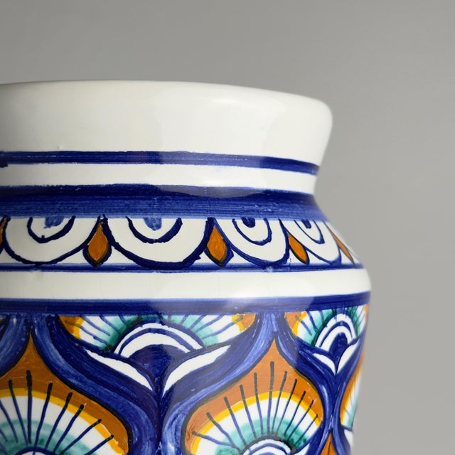 Vintage Ceramic Vase, Italy, 1971 For Sale - Image 13 of 15