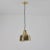 1950s Carl Thore Perforated Brassed Metal Pendant Executed in perforated brassed metal with an attractive patina, this...
