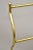 Mid 20th Century Italian Hollywood Regency Gold Gilt Metal Iron Towel Rack With Tassel Feet For Sale In Philadelphia - Image 6 of 9