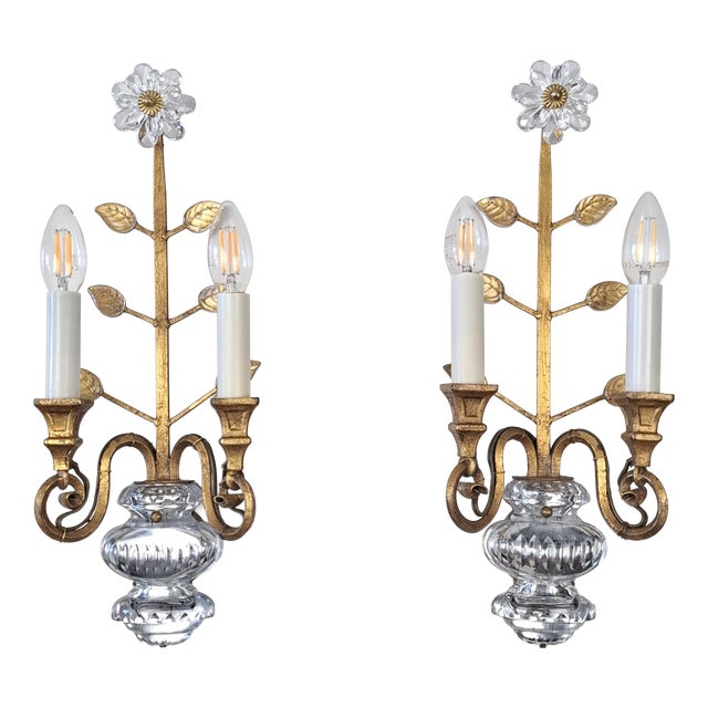 Vintage Wall Lamps by Banci Firenze, Italy, 1960s, Set of 2 For Sale