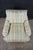 Vintage Swaim Yellow & Blue Plaid Down Filled Library Club Skirted Arm Chair For Sale - Image 6 of 18