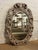 Design Plus Gallery presents an Oval Rococo Revival Mirror from Windsor Art & Mirror Company. An ornate oval mirror with...