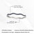 Versatile 4.75 Ct Blue Sapphire Channel Set Hinged Wave Bangle Bracelet by Carat&Her For Sale - Image 10 of 12