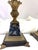 Vintage French Tole and Brass Candlestick Lamps With Pineapple Motif- A Pair For Sale In West Palm - Image 6 of 18