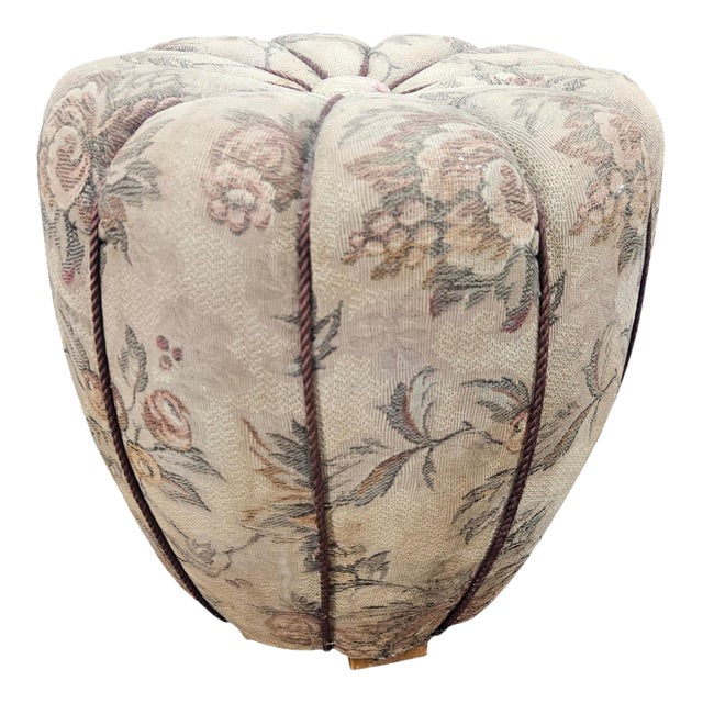 Mid-Century Art Deco Ottoman by Jindřich Halabala, 1950s For Sale