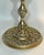 Mid-20th Century French Style Reticulated Brass & Carrara Marble Drinks Table For Sale In Mobile - Image 6 of 10