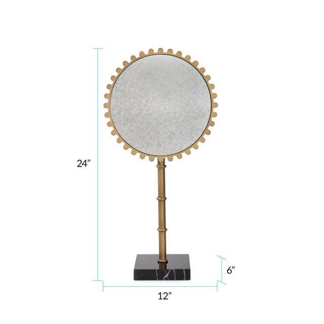 Bellingham Tabletop Mirror- Tall For Sale - Image 10 of 11