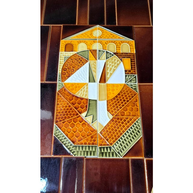 Glazed Ceramic Tiles by Roger Capron, 1970, Set of 112 For Sale - Image 9 of 13