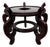 Vintage Chinoiserie Fish Bowl Plant Stand For Sale