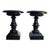 Pair of Large Antique Co-Operative Foundry Figural Cast Iron Garden Urns C1900 For Sale - Image 6 of 10