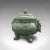 1940s Vintage Art Deco Chinese Celadon Oriental Censer For Sale - Image 6 of 13