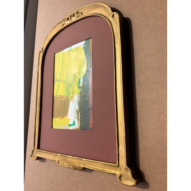 2020s 2026 Rachael Van Dyke Abstract Studio Sketch in Antique French Frame For Sale - Image 5 of 5