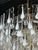 Carlo Nason Vintage Murano Mazzega Chandelier by Carlo Nason, Brass & Glass, Italy, 1960s For Sale - Image 4 of 12