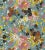 Contemporary Sample - Jean Paul Gaultier for The House of Scalamandré Yokata Wallcovering, Bleu For Sale - Image 3 of 3