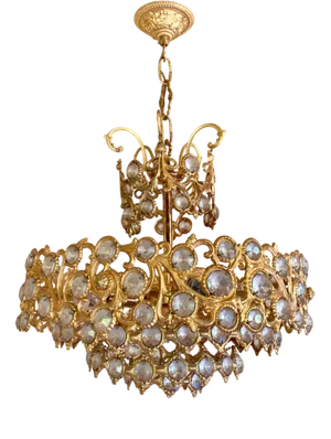 Chandelier attributed to Ernst Palme for Palwa, 1960s