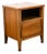 Mid Century Modern Nightstand End Side Table Walnut Single Drawer Vintage MCM For Sale