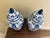 Late 20th Century Chinoiserie Large Blue and White Porcelain Ginger Jars, Pair For Sale - Image 5 of 8