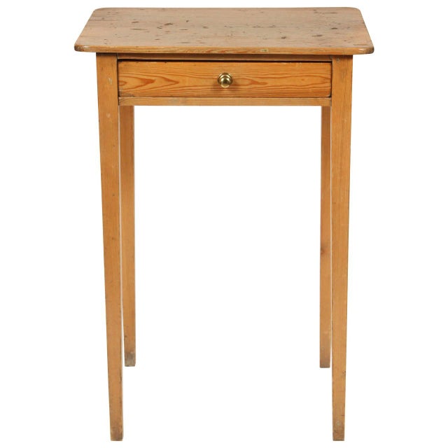 Antique 19th Century English Pine Side Table Chairish
