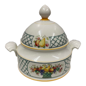 Villeroy and Boch Basket Covered Vegetable Bowl With Lid
