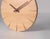 Solid Wood Minimalist Wall Clock For Sale - Image 4 of 4