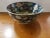 Italian Large Mid 20th Century Textured Porcelain Serving Bowl With Floral Motif and Angels For Sale - Image 3 of 9