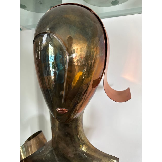 Art Deco Karl Schmidt Art Deco Austrian Bust After Hagenauer For Sale - Image 3 of 9