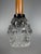 Metal Mid-Century Space Age Ceiling Lamp Pendant Lamp in Teak and Glass, 1960s For Sale - Image 7 of 11