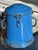 Rustic European Early 20th Century European Enamelware 5 Liter / 3.2 Gallon Lidded Bucket - Fjord Blue For Sale - Image 3 of 9