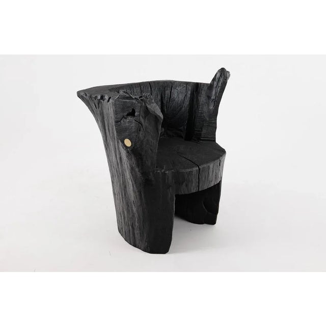 Brutalist Sculptural Armchair by Logniture For Sale - Image 14 of 18