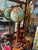 1970s Streamlined Designed Wooden MCM Standing Globe For Sale - Image 9 of 12