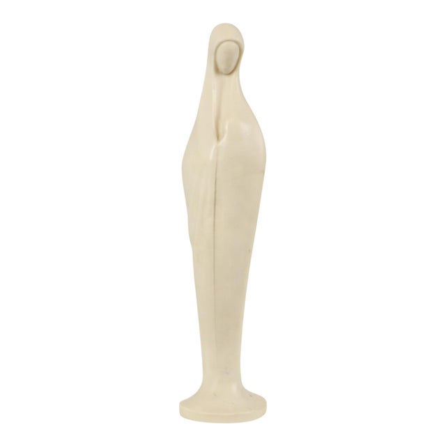 Art Deco Italian Statue of Mary with Child from Faro For Sale - Image 14 of 14