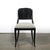 Art Deco Set of Six Art Deco Sculptural Dining Chairs in Ebonized Walnut & Taupe Mohair For Sale - Image 3 of 18