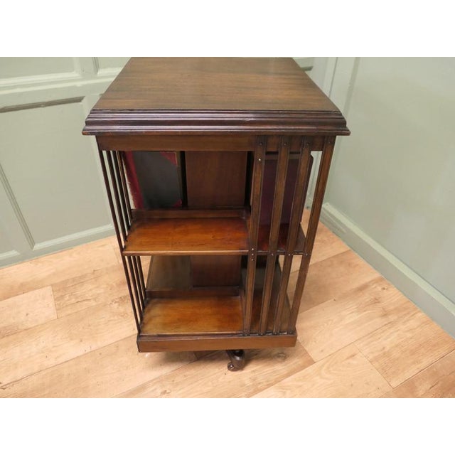 Revolving Library Bookcase, 1930 For Sale - Image 6 of 8