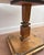 Antique White Pair of Vintage Hollywood Regency Gilt Pedestal Tables With Marble Tops For Sale - Image 8 of 9
