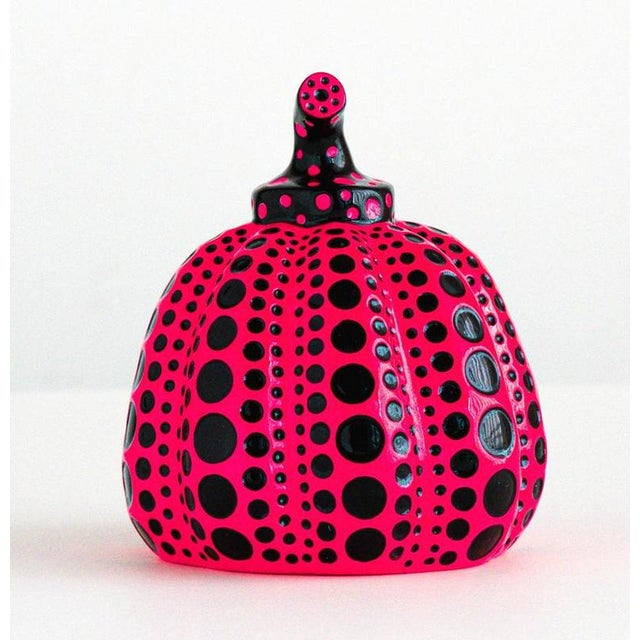 Mini Pumpkins in Resin from Yayoi Kusama, Set of 3 For Sale - Image 4 of 11