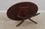 Henkel Harris Oval Elliptical Mahogany Inlaid Coffee Table For Sale - Image 11 of 12