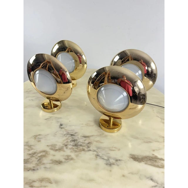 Regency Italian Wall Lamps, 1970s, Set of 4 For Sale - Image 15 of 15