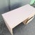 Postmodern Light Pink Laminate Writing Desk For Sale - Image 4 of 7